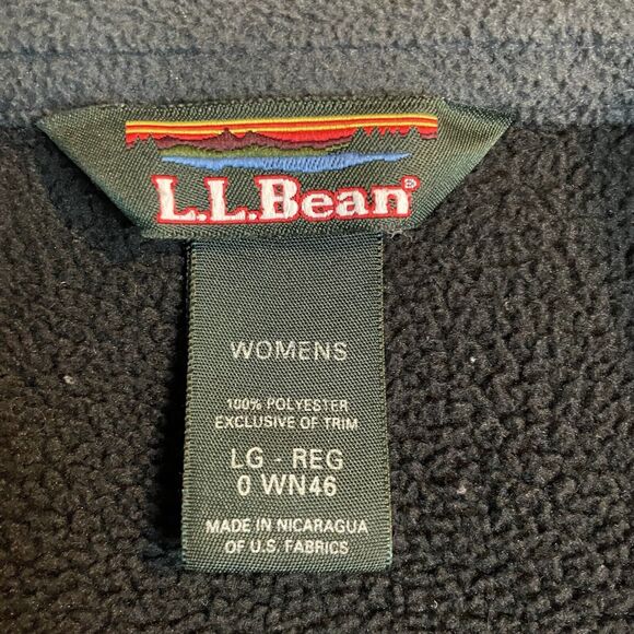 LL Bean Fleece Jacket - Picture 3 of 7